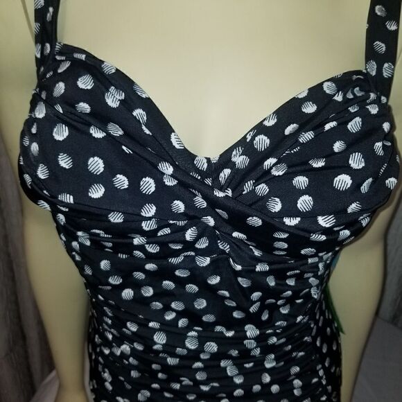 Swim Solutions NWT Galactica Printed Twist Corset size 16 nwt bin#2 - Picture 12 of 16